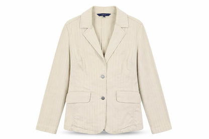 Womens UK Size 12 Casual Club Beige Jacket