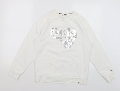 Gola Womens White   Pullover Jumper Size 8