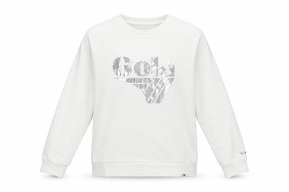 Front view of Gola women’s white jumper, size UK 8