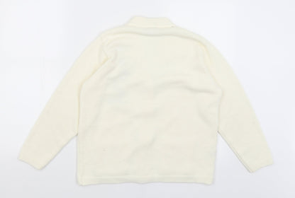 Womens UK Size S Florida Ivory Cardigan Jumper