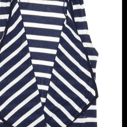 Womens UK Size M Dorothy Perkins Blue Vest Jumper