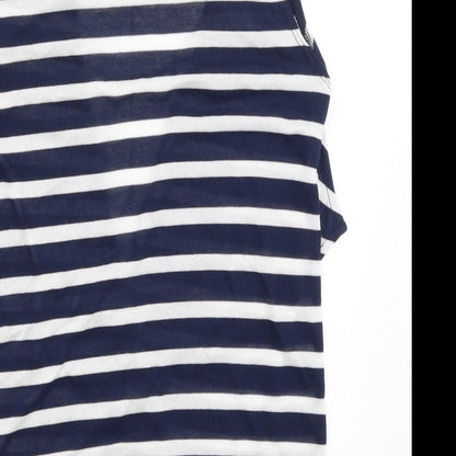 Womens UK Size M Dorothy Perkins Blue Vest Jumper