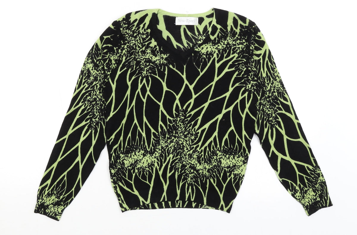 Additional front view of New Epoch women’s black jumper, size S