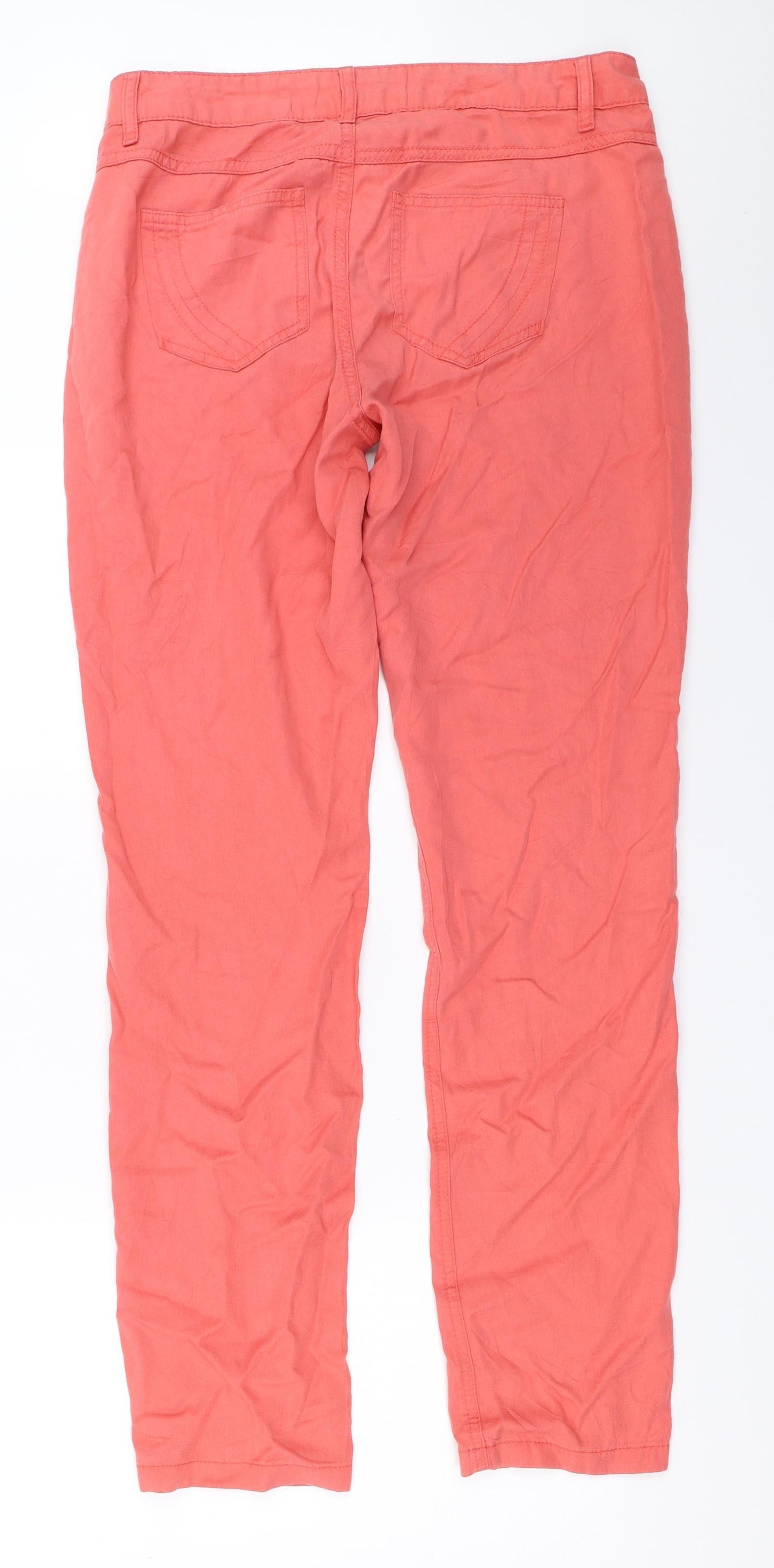 Jorli Womens Pink   Chino Trousers Size 38 L31 in