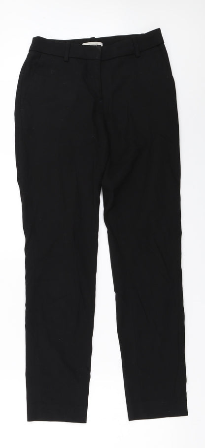 Womens UK Size 32 H&M Regular Fit  Black Trousers