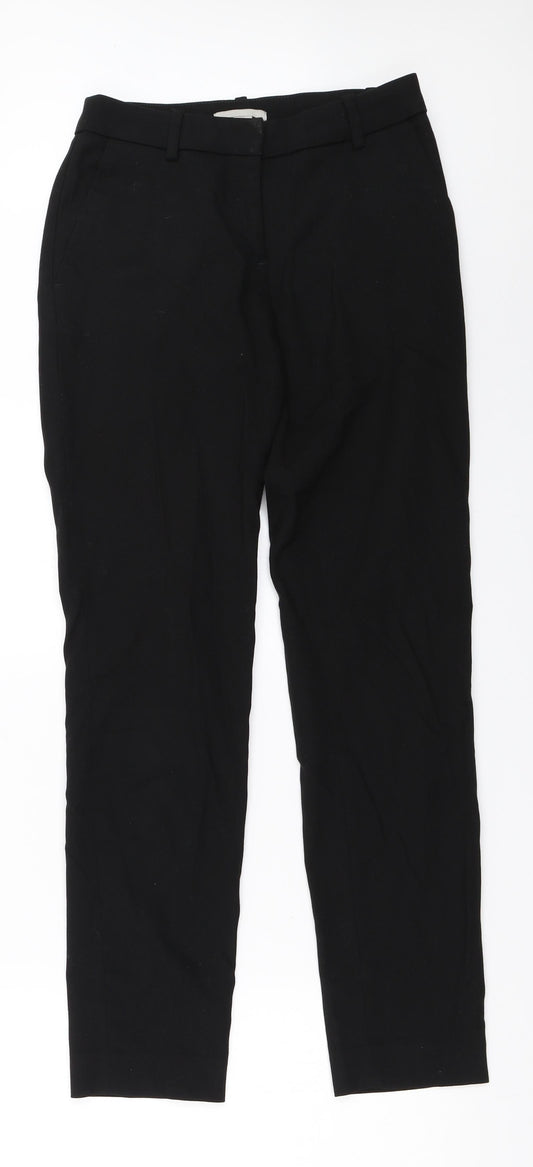 Womens UK Size 32 H&M Regular Fit  Black Trousers