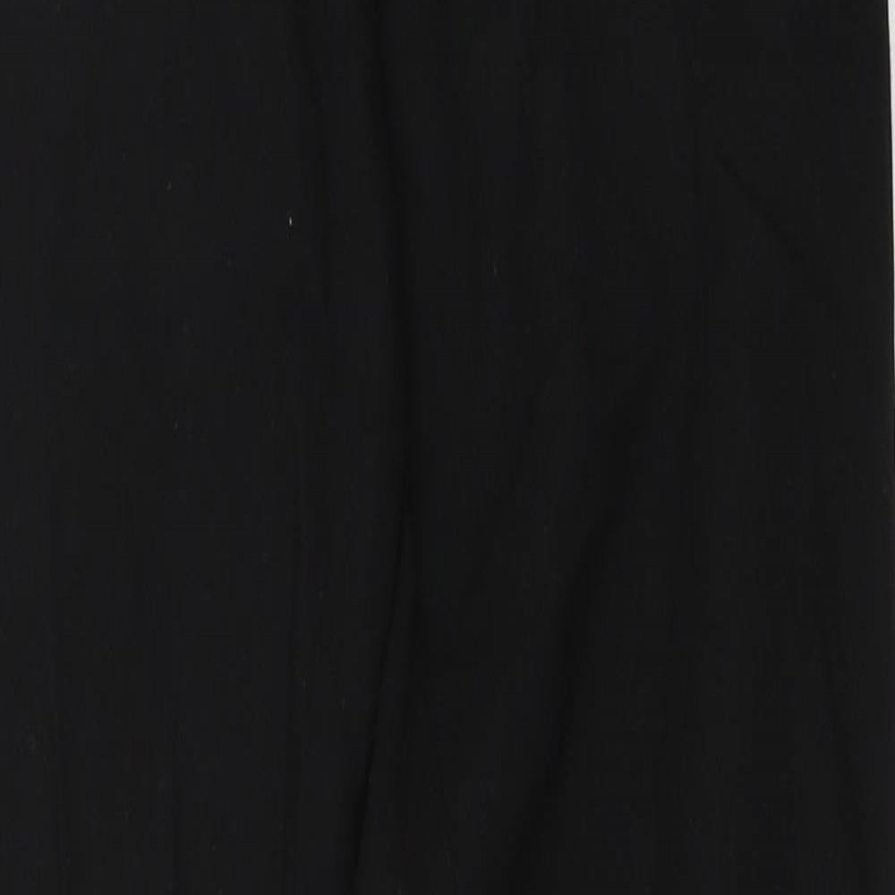 Womens UK Size 32 H&M Regular Fit  Black Trousers