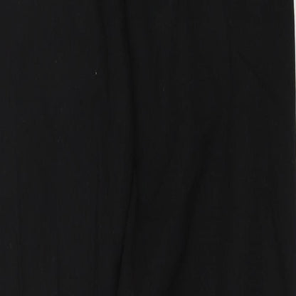 Womens UK Size 32 H&M Regular Fit  Black Trousers