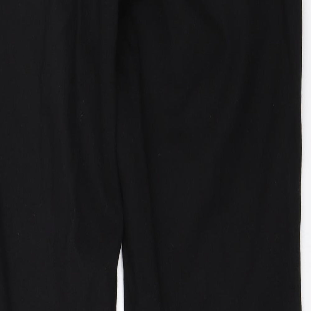 Womens UK Size 32 H&M Regular Fit  Black Trousers