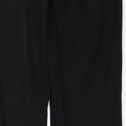 Womens UK Size 32 H&M Regular Fit  Black Trousers