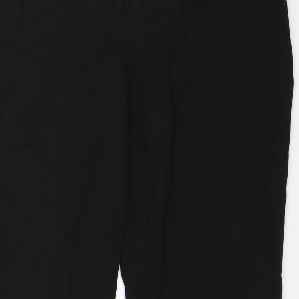 Womens UK Size 10 Dunnes Stores Regular Fit  Black Trousers