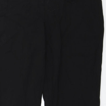 Womens UK Size 10 Dunnes Stores Regular Fit  Black Trousers