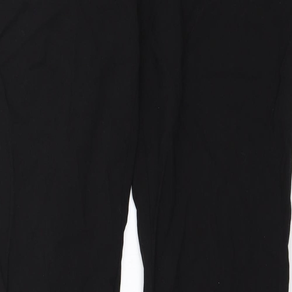 Womens UK Size 10 Dunnes Stores Regular Fit  Black Trousers