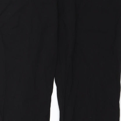 Womens UK Size 10 Dunnes Stores Regular Fit  Black Trousers