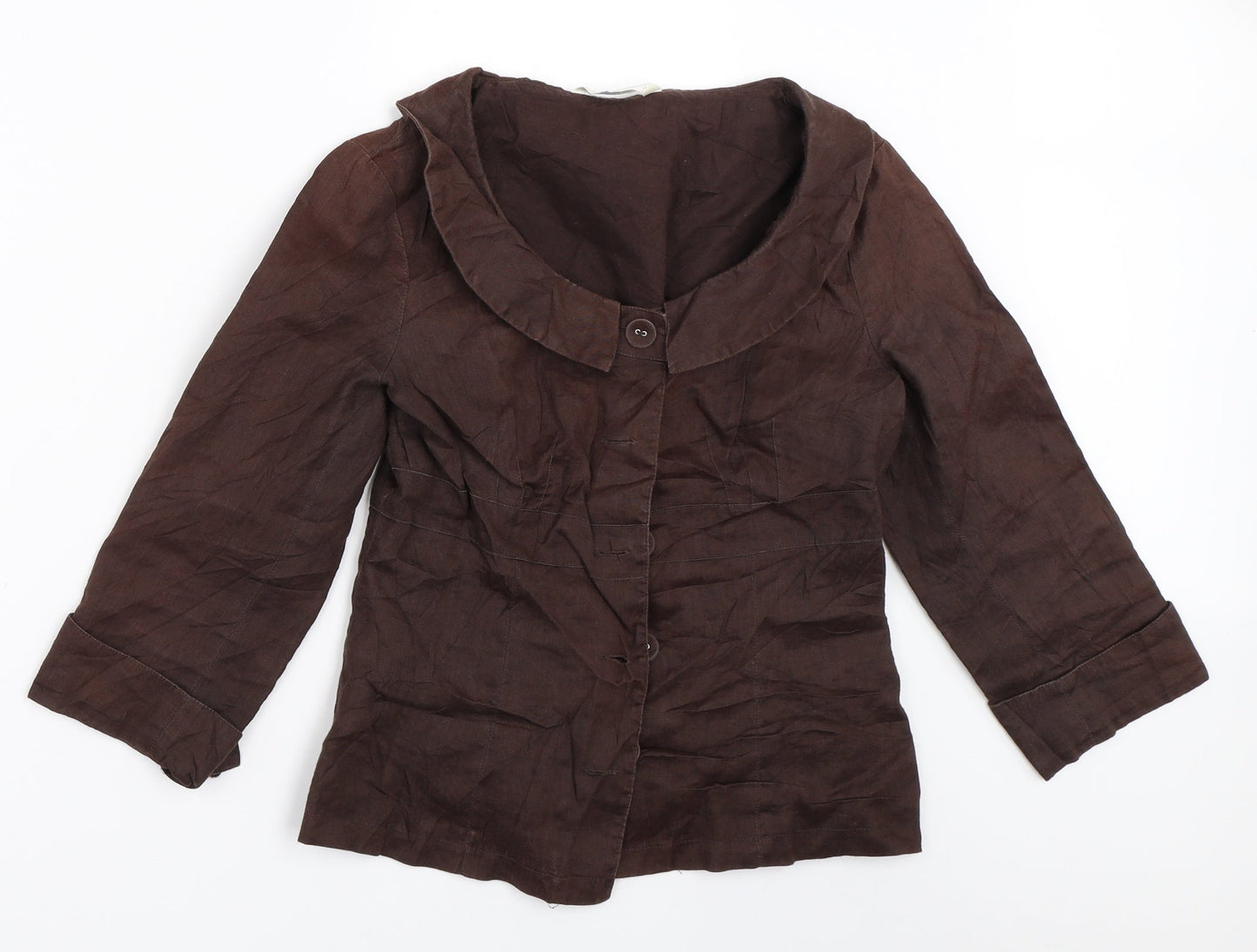 Womens UK Size 8 Promod Brown Jacket