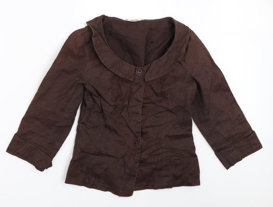 Promod Womens Brown   Jacket  Size 8