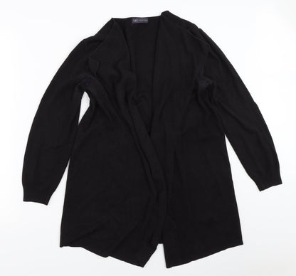 Womens UK Size M Marks and Spencer Black Cardigan Jumper