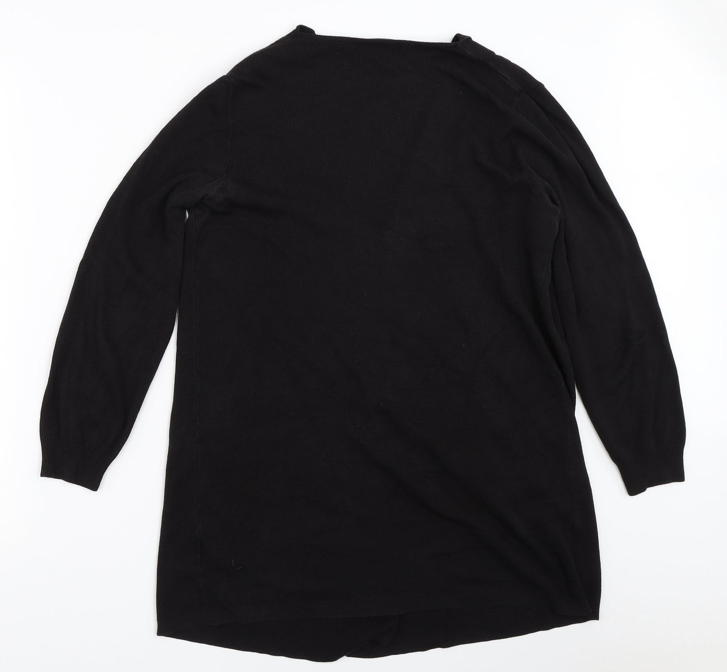 Womens UK Size M Marks and Spencer Black Cardigan Jumper