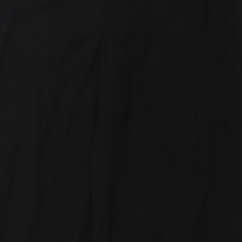 Womens UK Size 14 Marks and Spencer Regular Fit  Black Trousers