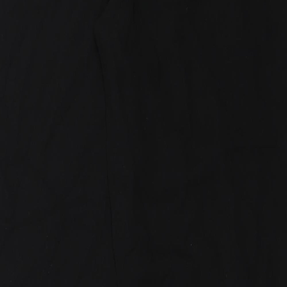 Womens UK Size 14 Marks and Spencer Regular Fit  Black Trousers