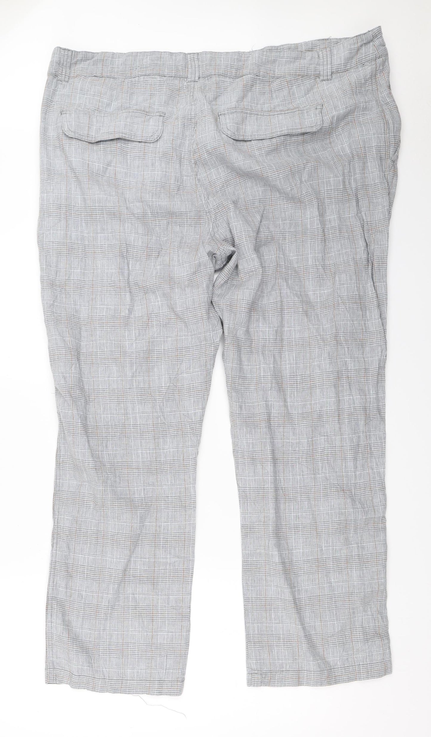 Cotton Traders Womens Grey   Trousers  Size 46 L29.5 in