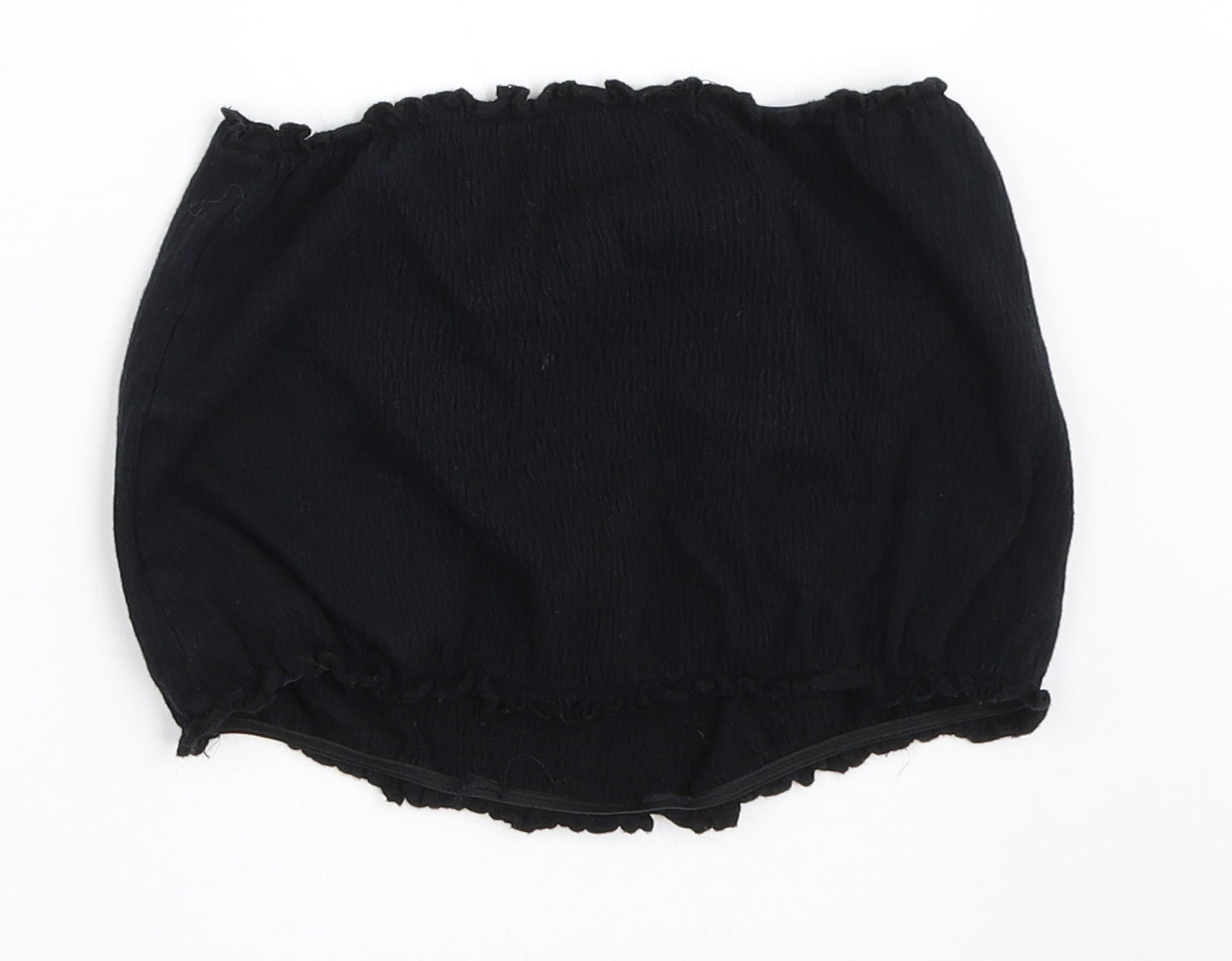 New Look Girls Black   Cropped T-Shirt Size 14-15 Years