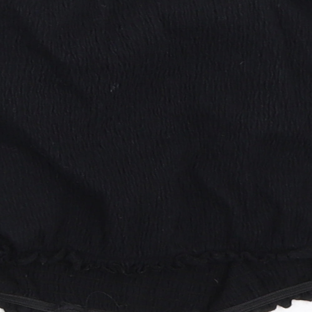 New Look Girls Black   Cropped T-Shirt Size 14-15 Years