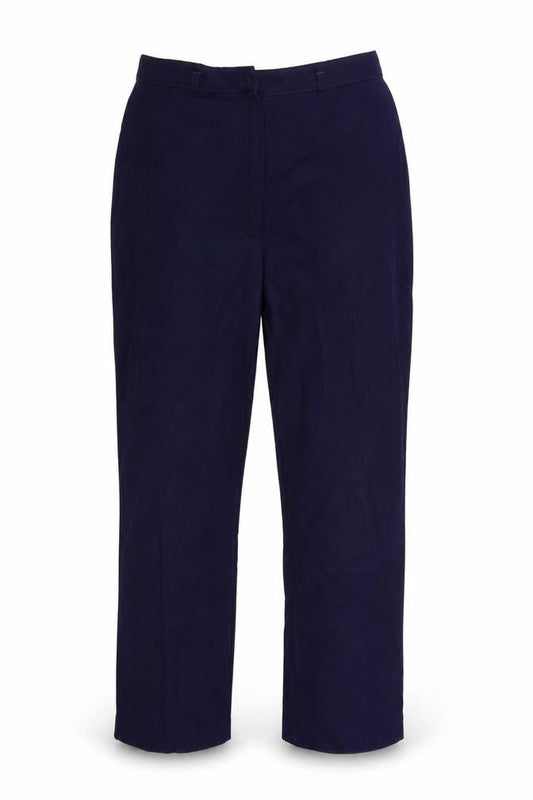 Womens UK Size 18 BHS Regular Fit  Blue Trousers
