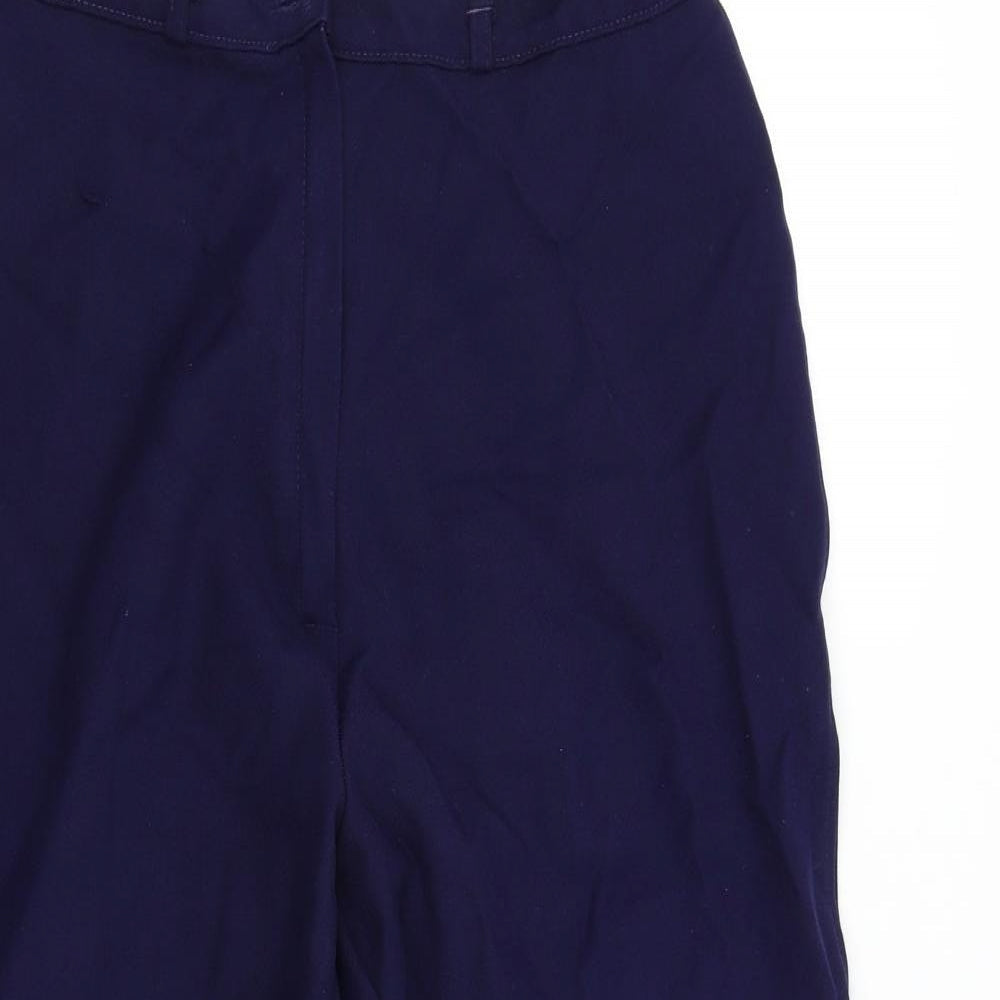 Womens UK Size 18 BHS Regular Fit  Blue Trousers