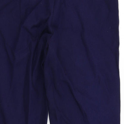 Womens UK Size 18 BHS Regular Fit  Blue Trousers