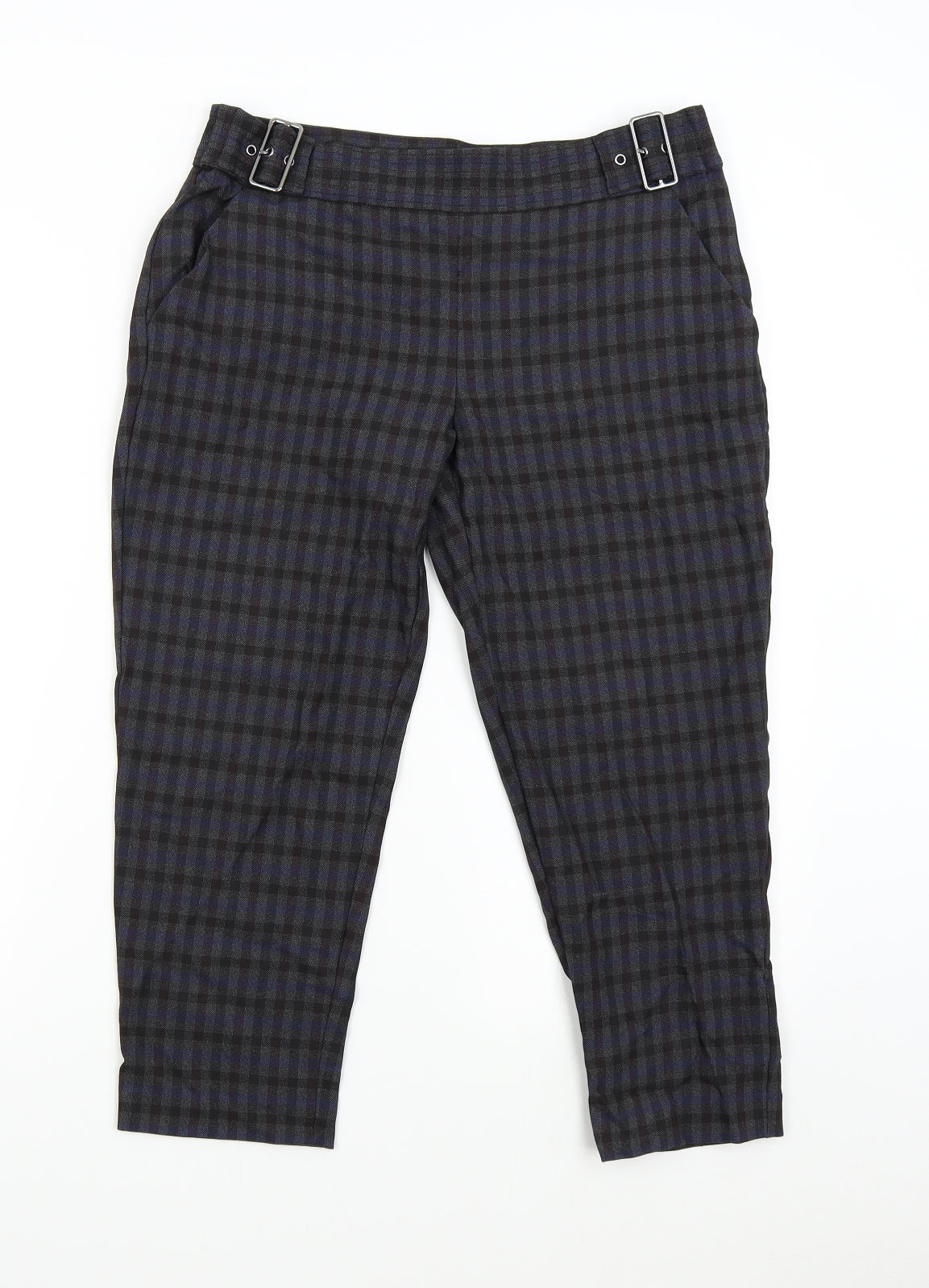 Womens UK Size 10 Dorothy Perkins Regular Fit Capri Multicoloured Trousers