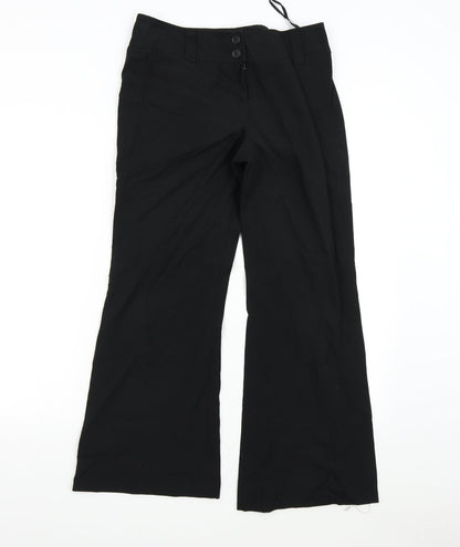 Womens UK Size 12 Dorothy Perkins Regular Fit  Black Trousers