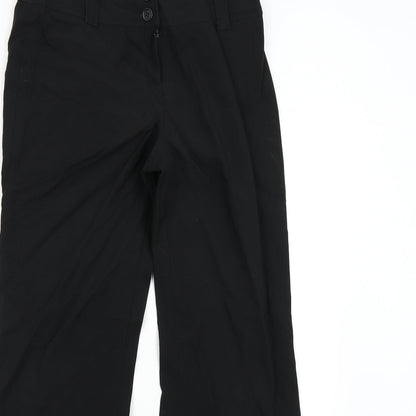 Womens UK Size 12 Dorothy Perkins Regular Fit  Black Trousers