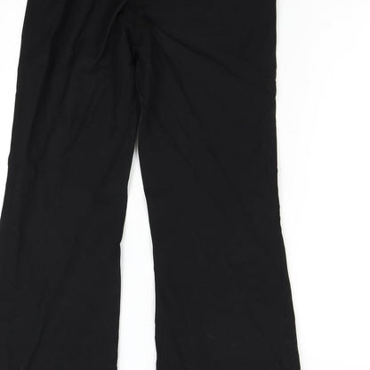 Womens UK Size 12 Dorothy Perkins Regular Fit  Black Trousers