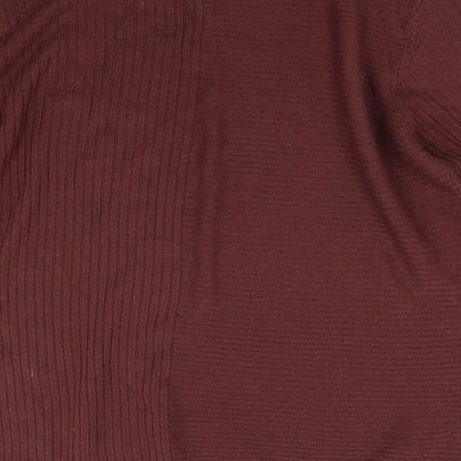Jacgueline de Yong Mens Red  Knit Pullover Jumper Size M