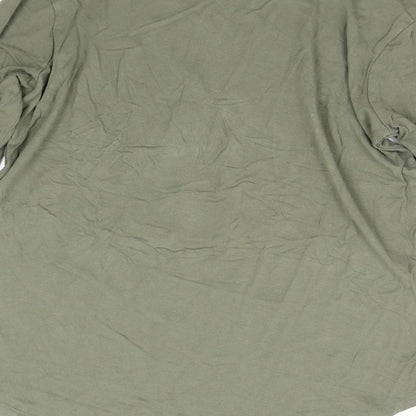 Womens UK Size M Select Green Basic T-Shirt