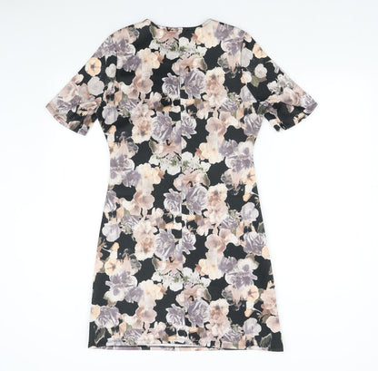 Matalan Womens Multicoloured Floral  Shift  Size 10