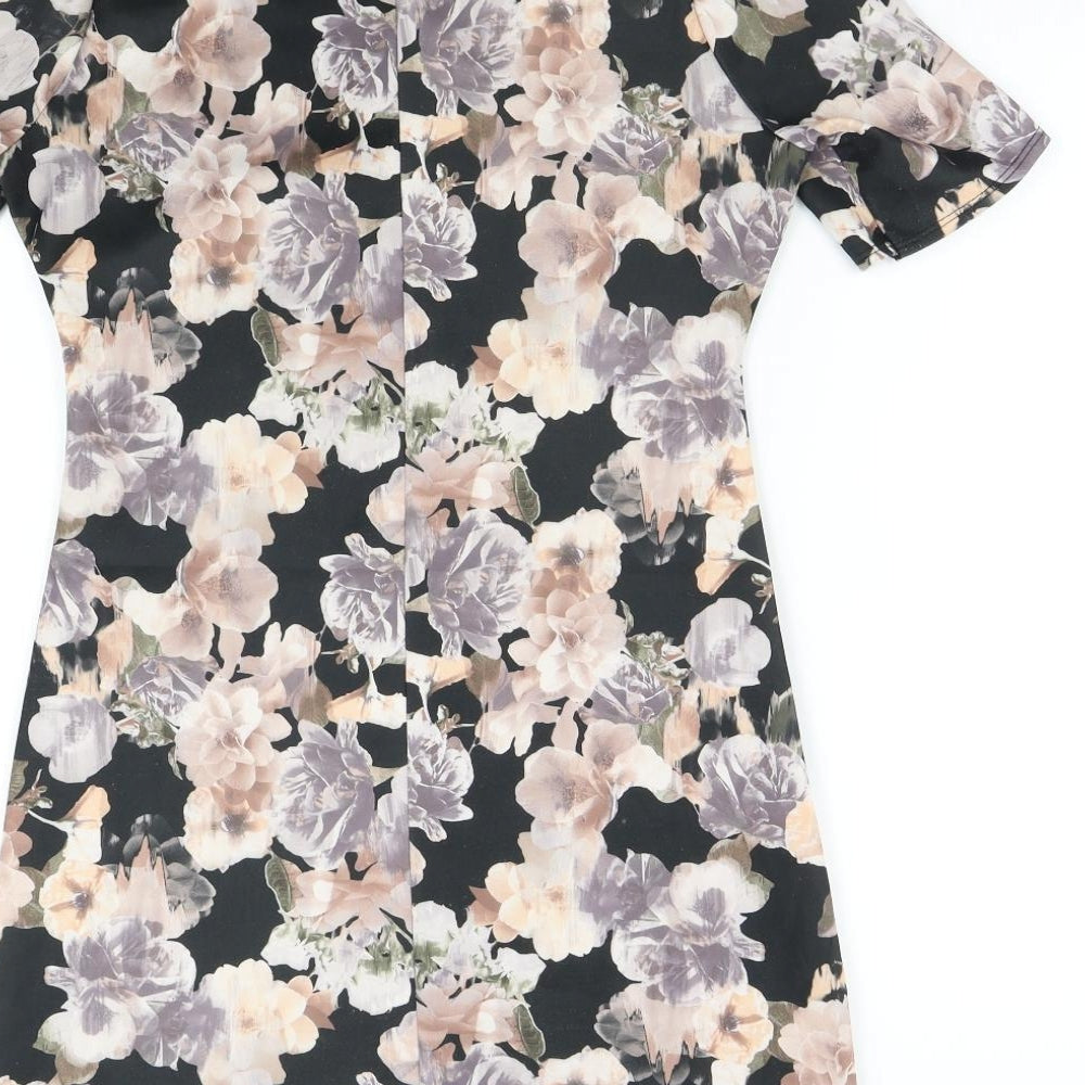 Matalan Womens Multicoloured Floral  Shift  Size 10