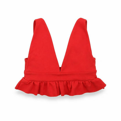 Womens UK Size 12 Prague Red Cropped Tank