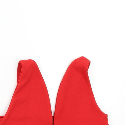 Prague Womens Red   Cropped Tank Size 12