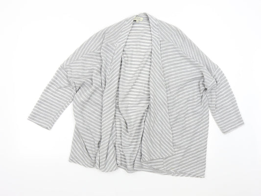 Womens UK Size 14 Matalan Grey Cardigan Jumper