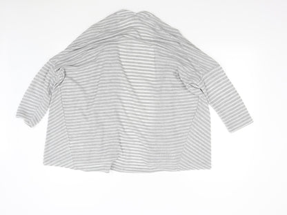 Womens UK Size 14 Matalan Grey Cardigan Jumper