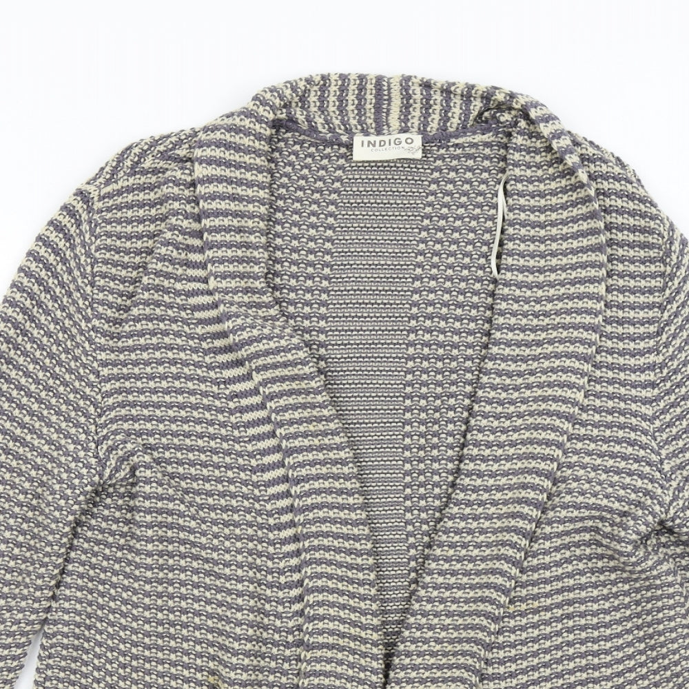 Womens UK Size 14 M&S Blue Cardigan Jumper