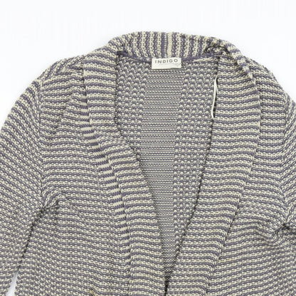 Womens UK Size 14 M&S Blue Cardigan Jumper