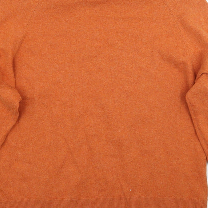 Burton Mens Orange   Pullover Jumper Size L