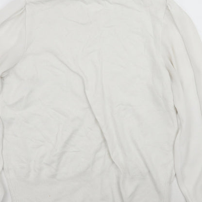 TU Womens White   Pullover Jumper Size 14