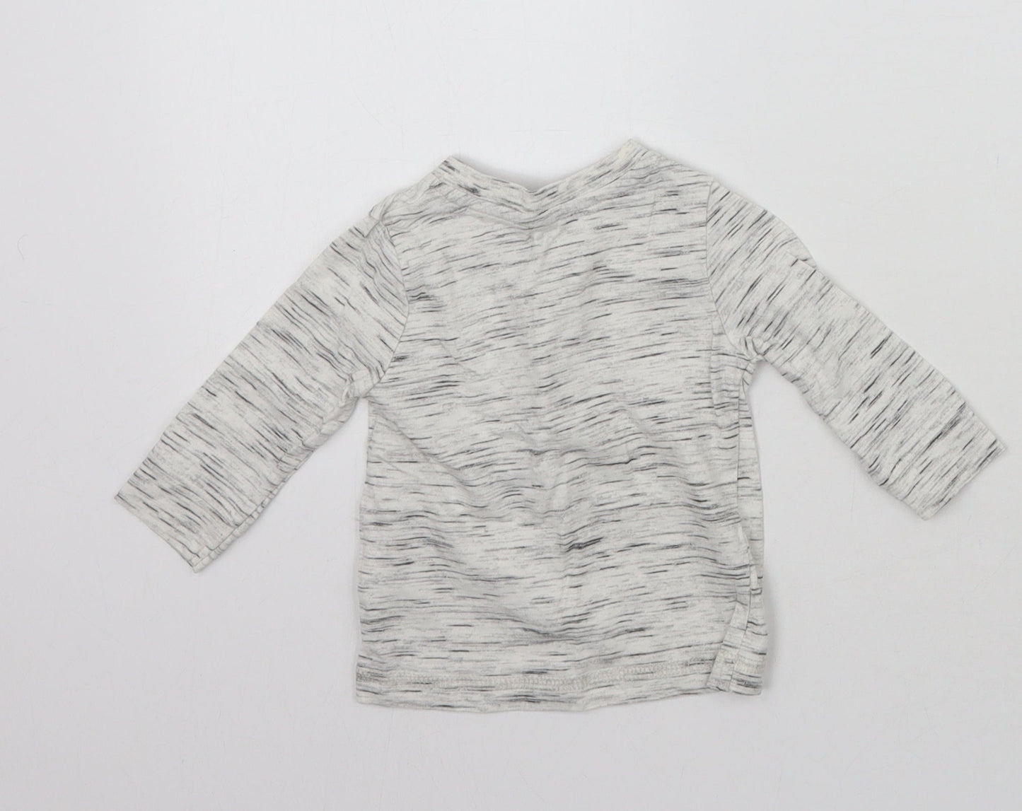 George Baby Grey   Pullover T-Shirt Size 0-3 Months