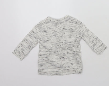 George Baby Grey   Pullover T-Shirt Size 0-3 Months