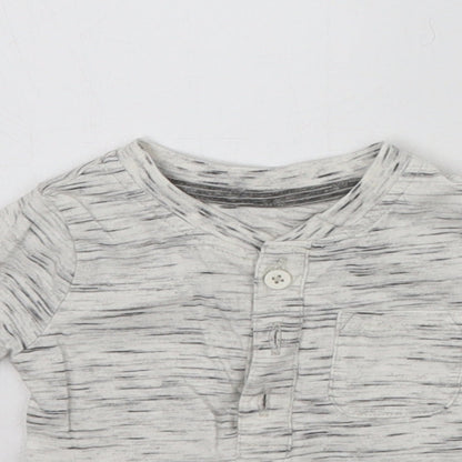 George Baby Grey   Pullover T-Shirt Size 0-3 Months