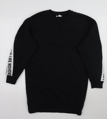 Womens UK Size 10 Topshop Black Pullover Jumper
